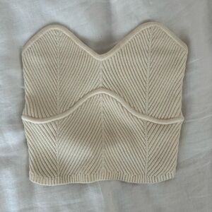 WHO WHAT WEAR CORSET STYLE TOP